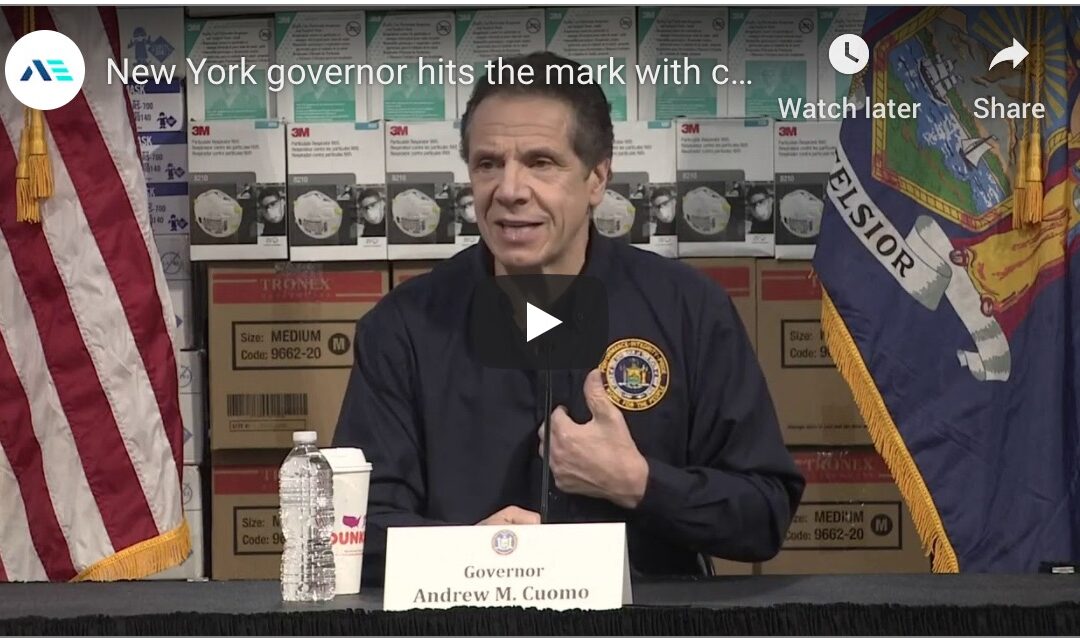 New York Governor Hits the Mark with Clear Coronavirus Messaging