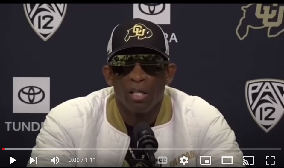 Clear Messaging from Deion Sanders Puts a Game in Perspective