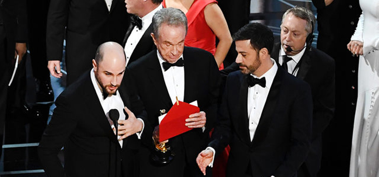 An Analysis of the Oscars Flub